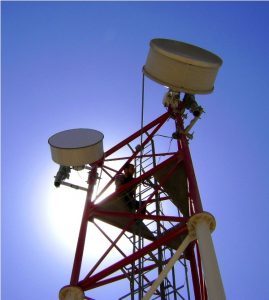 CableFree Microwave Communication Tower