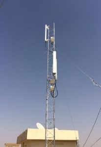 CableFree Fixed Wireless LTE Tower in Iraq