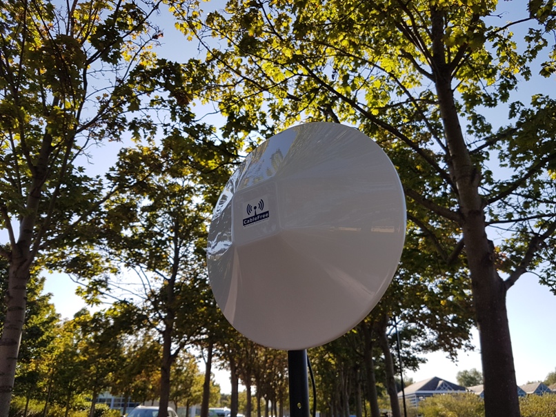 CableFree V-band High Gain 60GHz P2P radio