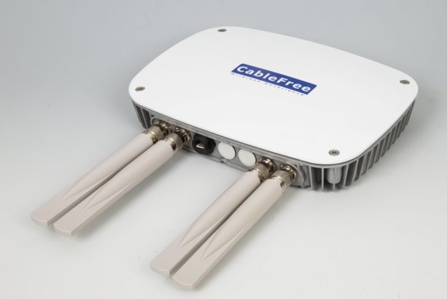 CableFree Amber Crystal 802.11ac MIMO radio