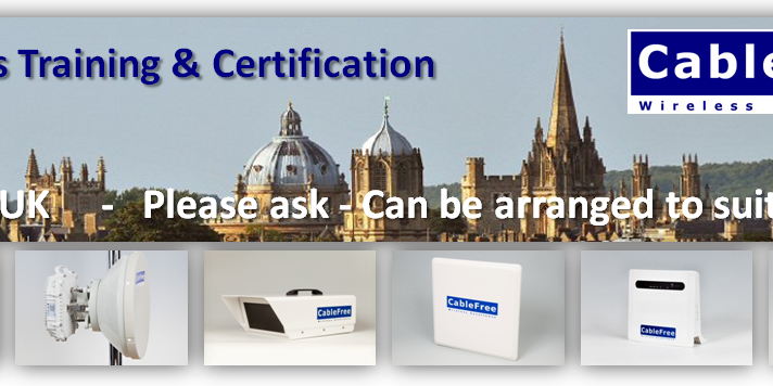 CableFree Wireless Training Courses Oxford