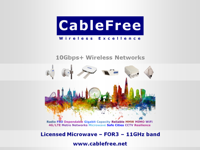 CableFree FOR3 11GHz Microwave