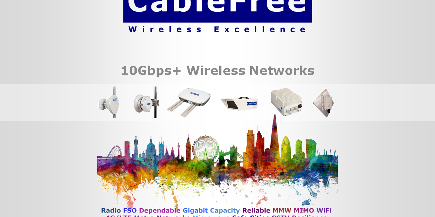 CableFree HCR Microwave in 13GHz band